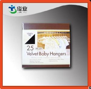 Paper Color Box For Suit Hangers Packaging Three