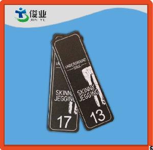 Styling Hang Tags For Bootcut And Regular Waist Jeans Black