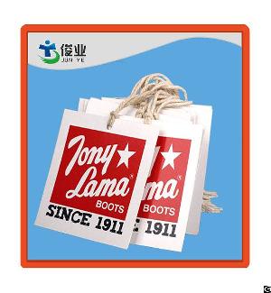 Tony Lama Boot Since 1911 White And Red Beautiful Hantag