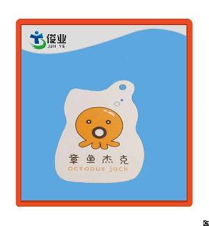 White Hangtag With Cute Cartoon Octopus Jack Hangtag