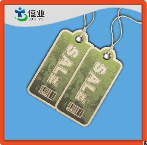 women clothing hang tag