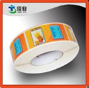 Colorful Fruits Juice Labels Two