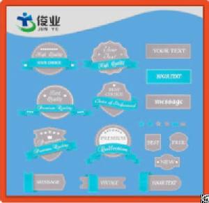 High Quality Different Shape Document Text Label