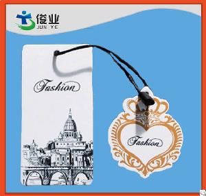 High Quality Paper Cardboard Hang Tag Clothing Hangtag For Apparel