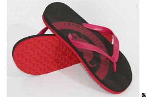 Red Flip Flops