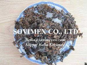 dried sargassum seaweed