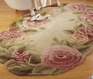 China Custom Hand Tufted Rug, Chinese Wool, Wholesale Factory, Oriental, Sculpted, Area Oem