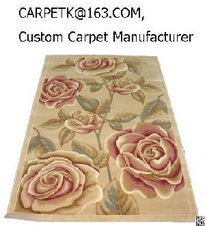 China Custom Hand Tufted Rugs Sculpted Oriental Area Wool Oem Odm Chinese Manufacturers Factory