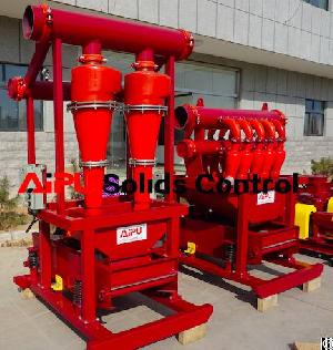 apcsq drilling fluid desander separator oil solids control