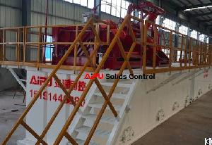 drilling fluids recycling system horizontal directional