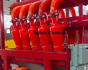 oilfield apcn hydrocyclone desilter drilling fluid solids control aipu