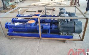 The Screw Pump For Decanter Centrifuge In Drilling Fluid Process System