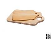 beech wooden chopping board hole cutting