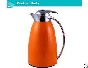 wonderful painting glass inner vacuum coffee jug thermos flask