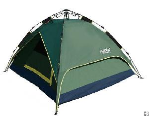 Hydraulic Aluminium Quick Camping Tent With Aluminum Coating