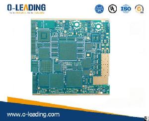 hdi pcb 18layers board thinkness 2 4mm gold plating 50u frequency