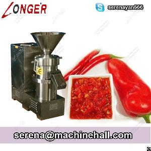 Chili Paste Making Machine Chili Grinder Equipment