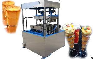 Commercial Pizza Cone Making Machine 60 Mould