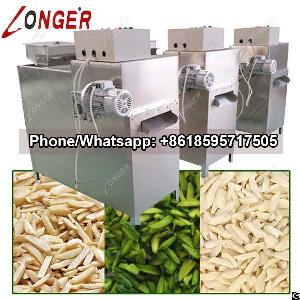 almond slivering machine