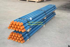 Api Thread Drill Pipe Matched Up With High Air Pressure Drill Rig