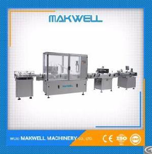 cosmetic piston filling machine