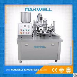 plastic tube filling sealing machine