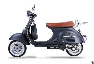 gas moped vespa scooter