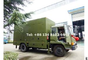 portable trailer genset