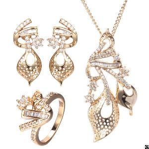 Most Popular Designer Gold Plated African Jewelry Set