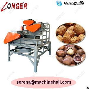 almond shelling machine apricot shell removing processing equipment