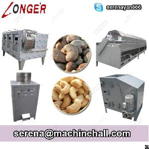 cashew nut processing machine line shelling peeling