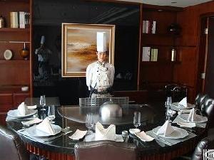 Selling Semi Circle Japanese Restaurant Grill Table