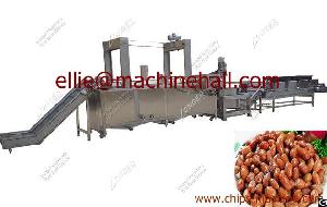 peanut frying machine fried food fryer