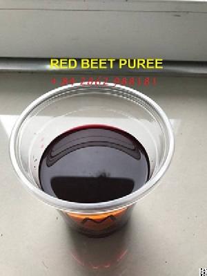 Frozen Red Beer Puree