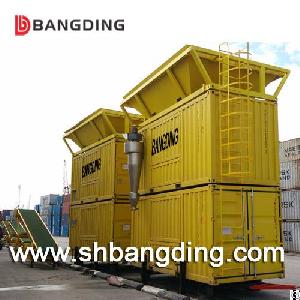 bangding portable weighing bagging machine harbor 50kg filling pack pp bags