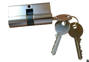 Security Lock Cylinder European Standard / Custom Mechanical Lock Cylinder