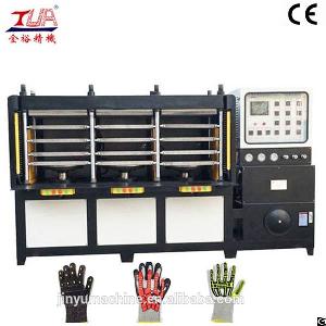 wearable kpu glove heating press machine