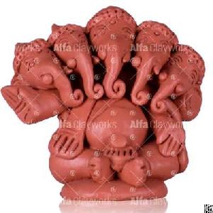 clay ganesha idol