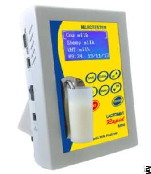 ultrasonic milk analyzer lactomat rapid mini