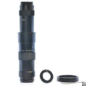 180x Zoom Lens C-mount Parallel Light For Industry Microscope Camera