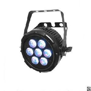 led slim par light 7x10w rgbw 4 1