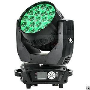 mac aura 19x15w rgbw 4in1 led moving beam wash zoom light backlight