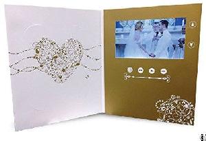 Funsuper Hd Video In Print Brochure Lcd Booklet Greeting Cards For Company Gifts