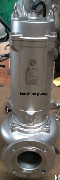 Wqp Series Stainless Steel Submersible Sewage Pump