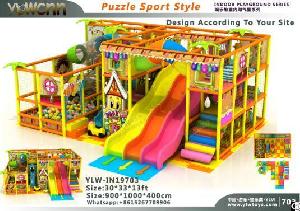 Children Indoor Playground Soft Play Structure Ylw-in19703