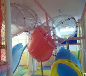 customized outdoor indoor playground slide transparent tube toys amusement slidi