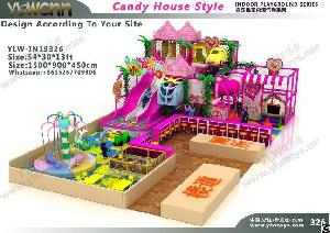 kids maze sweet candy theme paradise indoor playground structure park ylw in19326