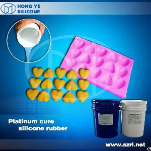 hy liquid food grade platinum cure silicone rubber mold manufacturing