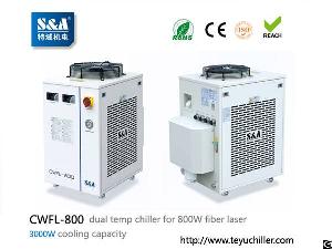 laser chiller cwfl 800 cooling 800w fiber cutting machine