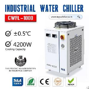 Sa Refrigeration Water Chiller Cwfl-1000 With Dual Waterways